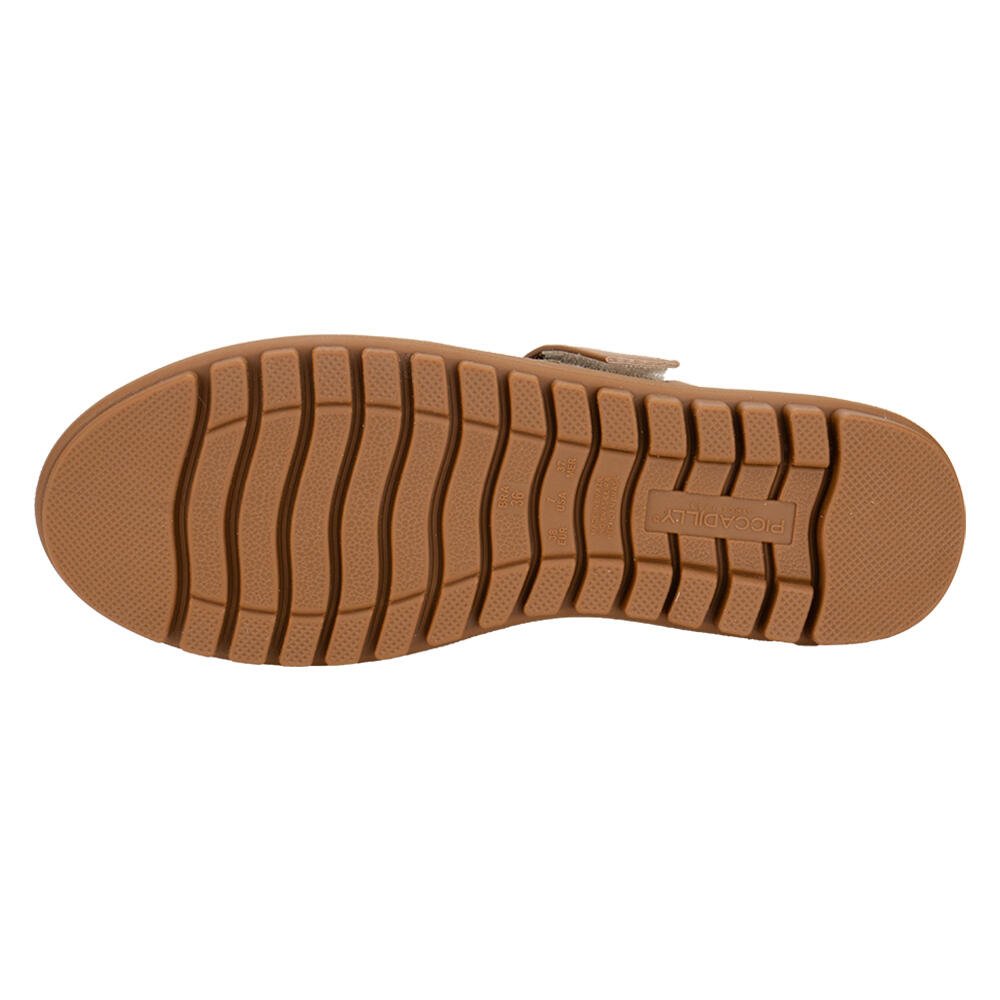 SAPATO FEMININO FLAT PICCADILLY 937007 Caramelo 5