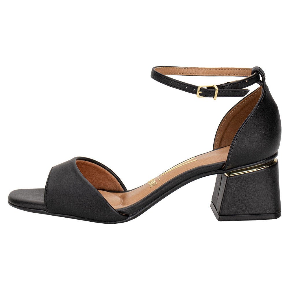 SANDÁLIA FEMININA SALTO GROSSO VIZZANO 6428143 Preto 2