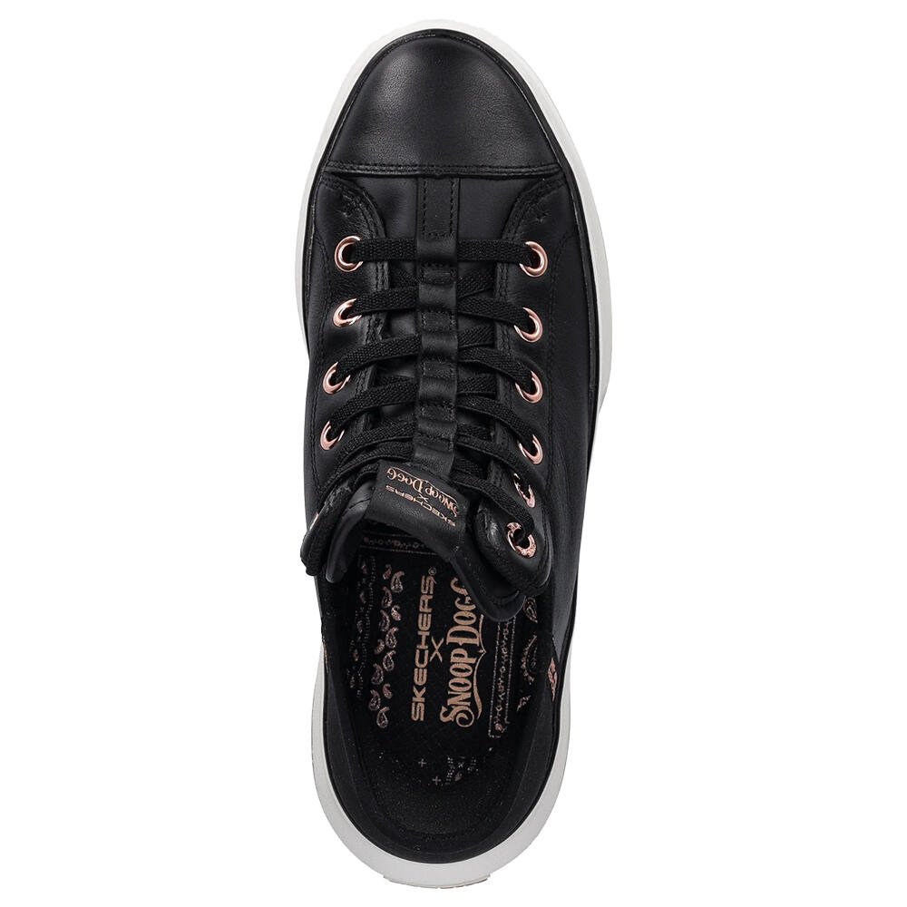 "Slip-on de couro Snoop Dogg Skechers 186001"  Preto 3