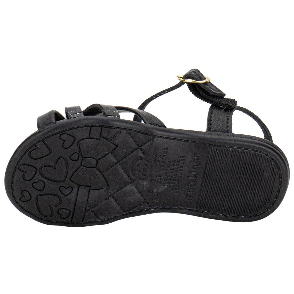 SANDÁLIA INFANTIL MOLEKINHA 2114283 Preto 4