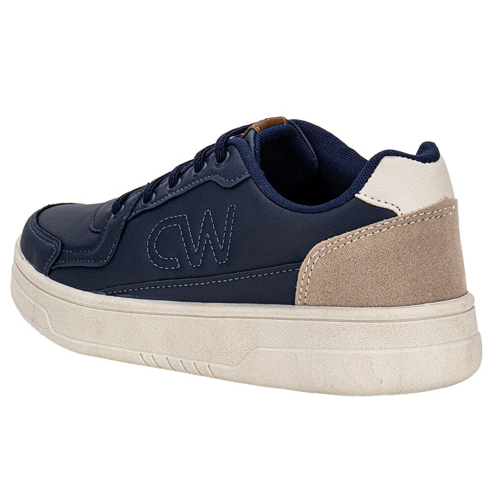 SAPATÊNIS MASCULINO CONFORT WAY 902502 Azul Marinho 3