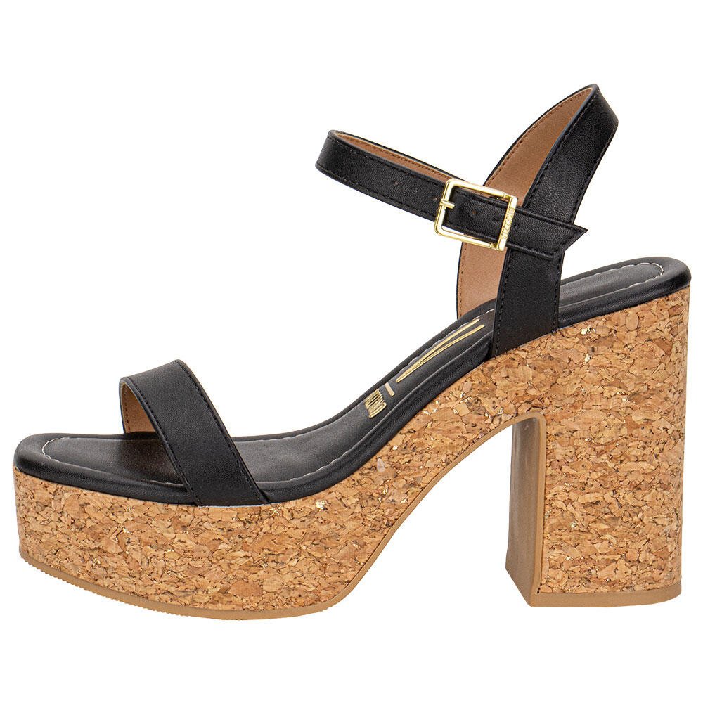 SANDÁLIA FEMININA MEIA PATA VIZZANO 6541100 Preto 2