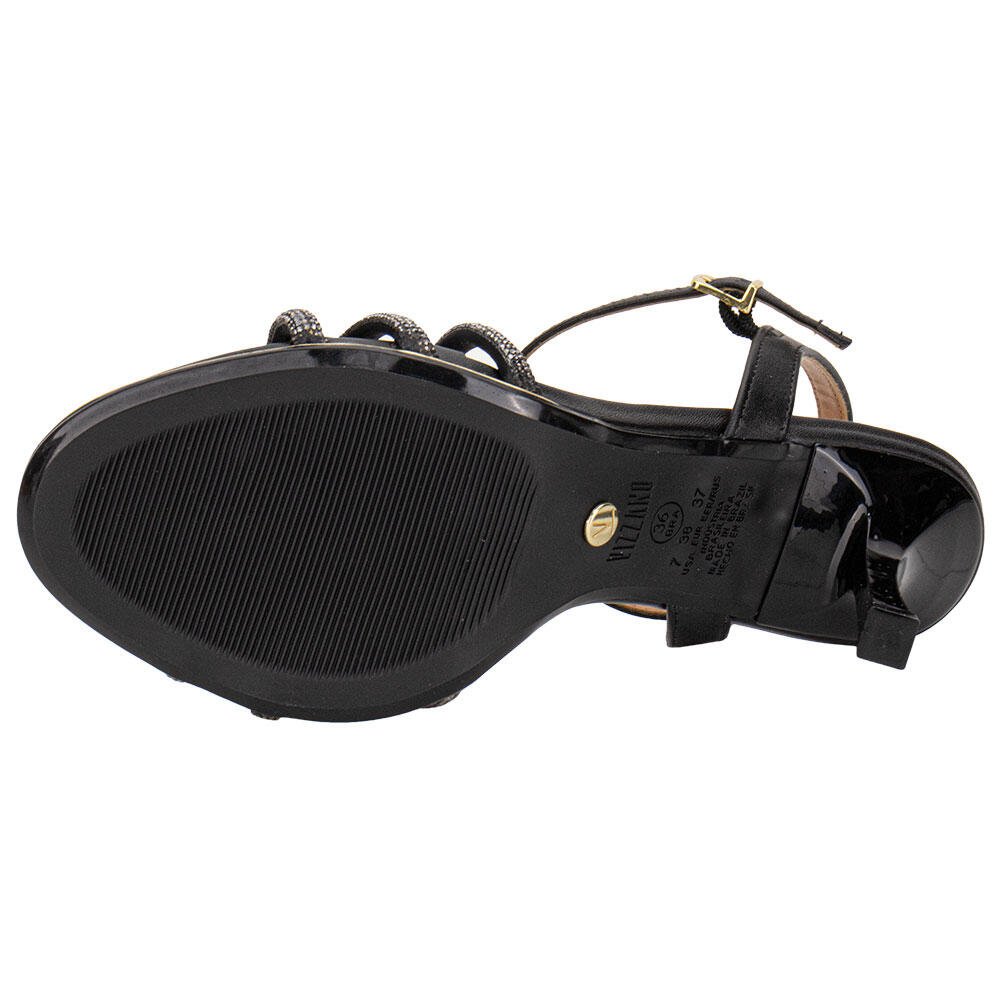 SANDÁLIA FEMININA SALTO FINO VIZZANO 62491110 Preto 4