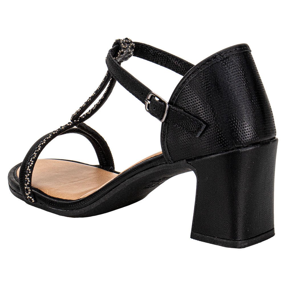 SANDÁLIA FEMININA SALTO GROSSO MISSISSIPI MF753 Preto 3