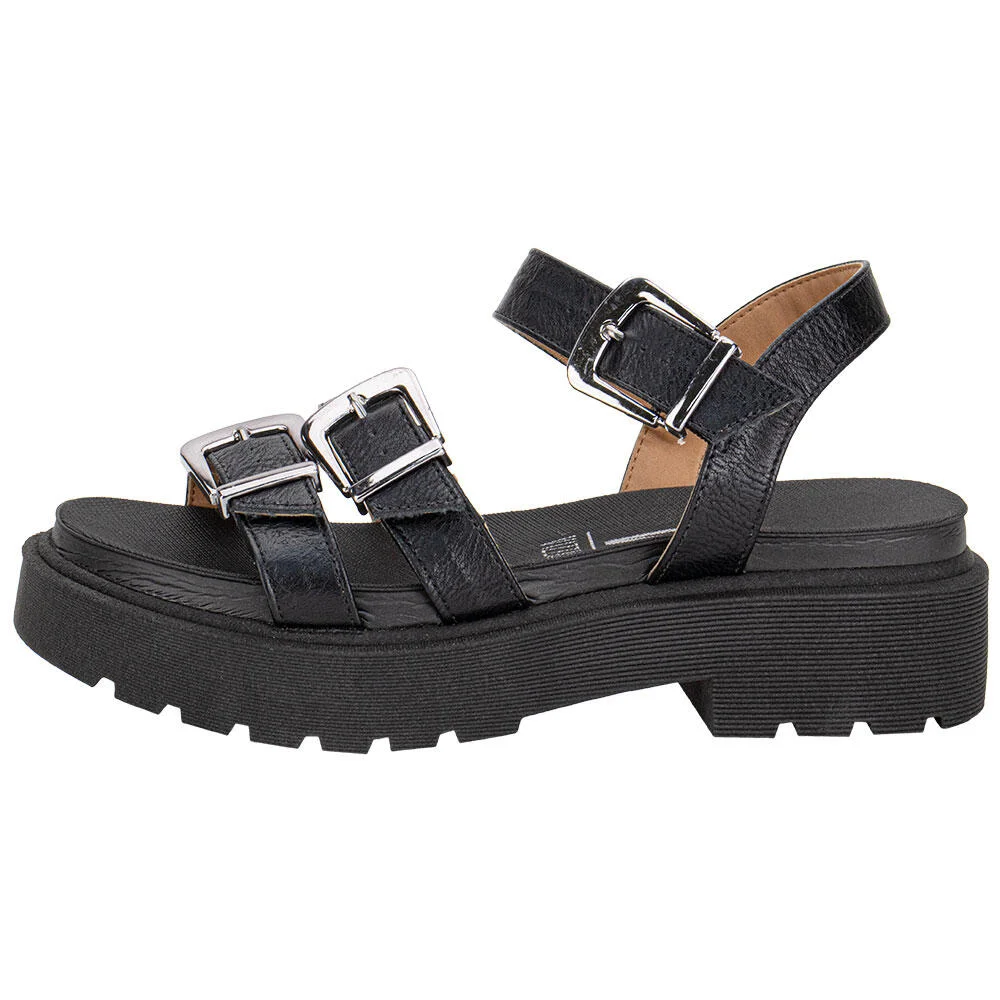 SANDÁLIA FEMININA SALTO GROSSO VIZZANO 6499121 Preto 2