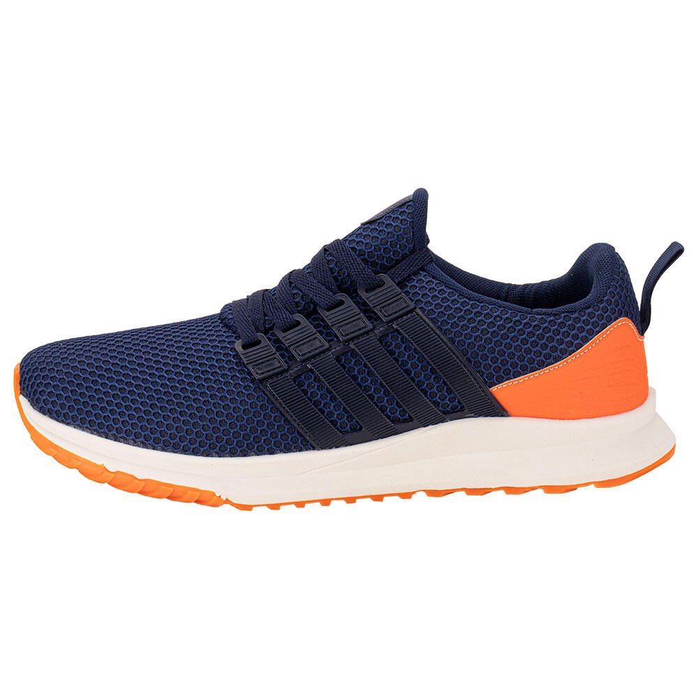 TÊNIS MASCULINO SPARK SK2503 Azul/Laranja 2