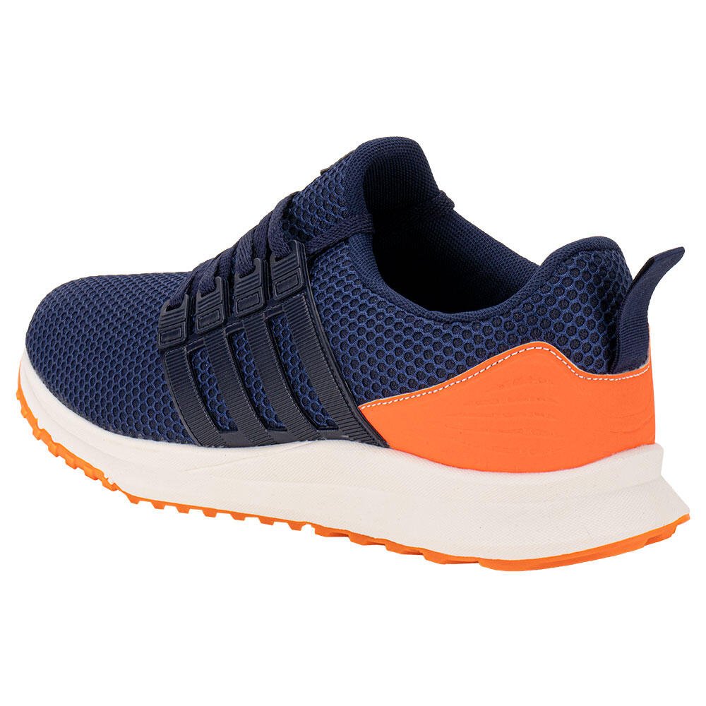 TÊNIS MASCULINO SPARK SK2503 Azul/Laranja 3