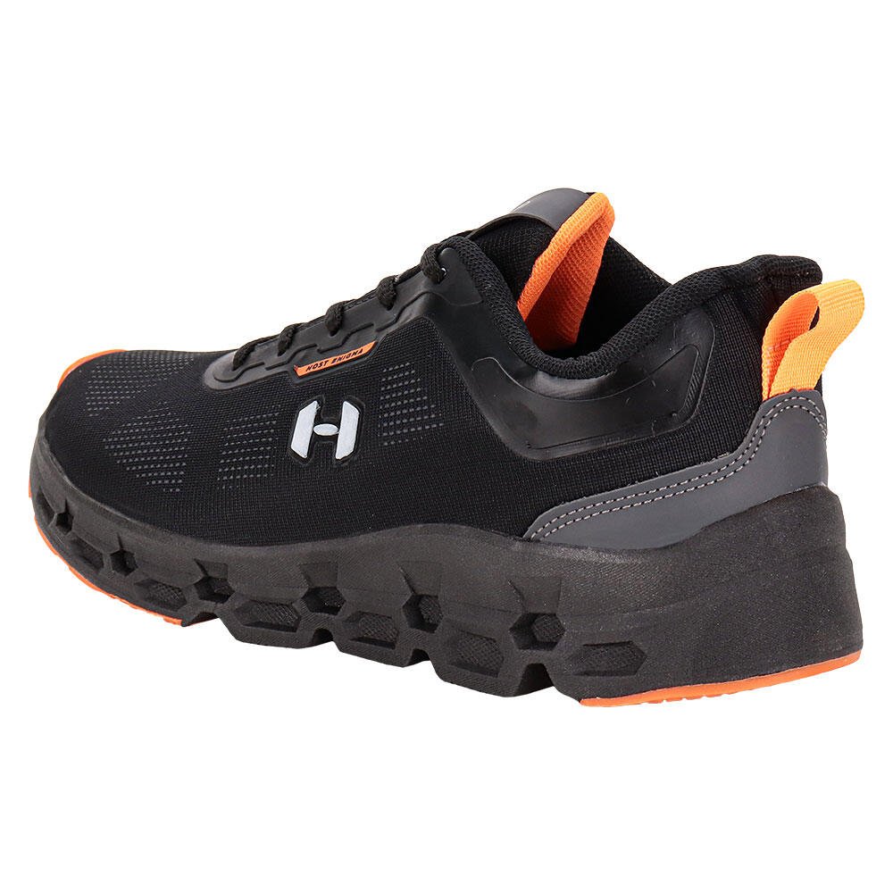 TÊNIS MASCULINO HOST HS6800 Preto/Laranja 3