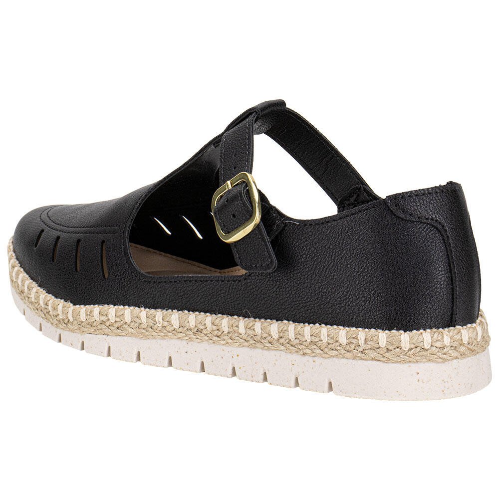 SAPATO FEMININO FLAT MODARE 7390313 Preto 3