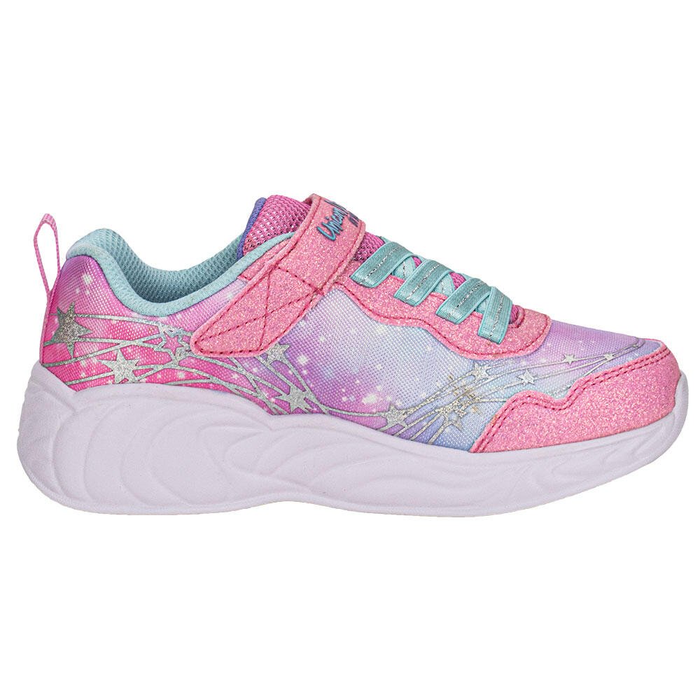 Tênis Infantil Unicorn Dreams - Skechers 302299L Rosa/Azul 5