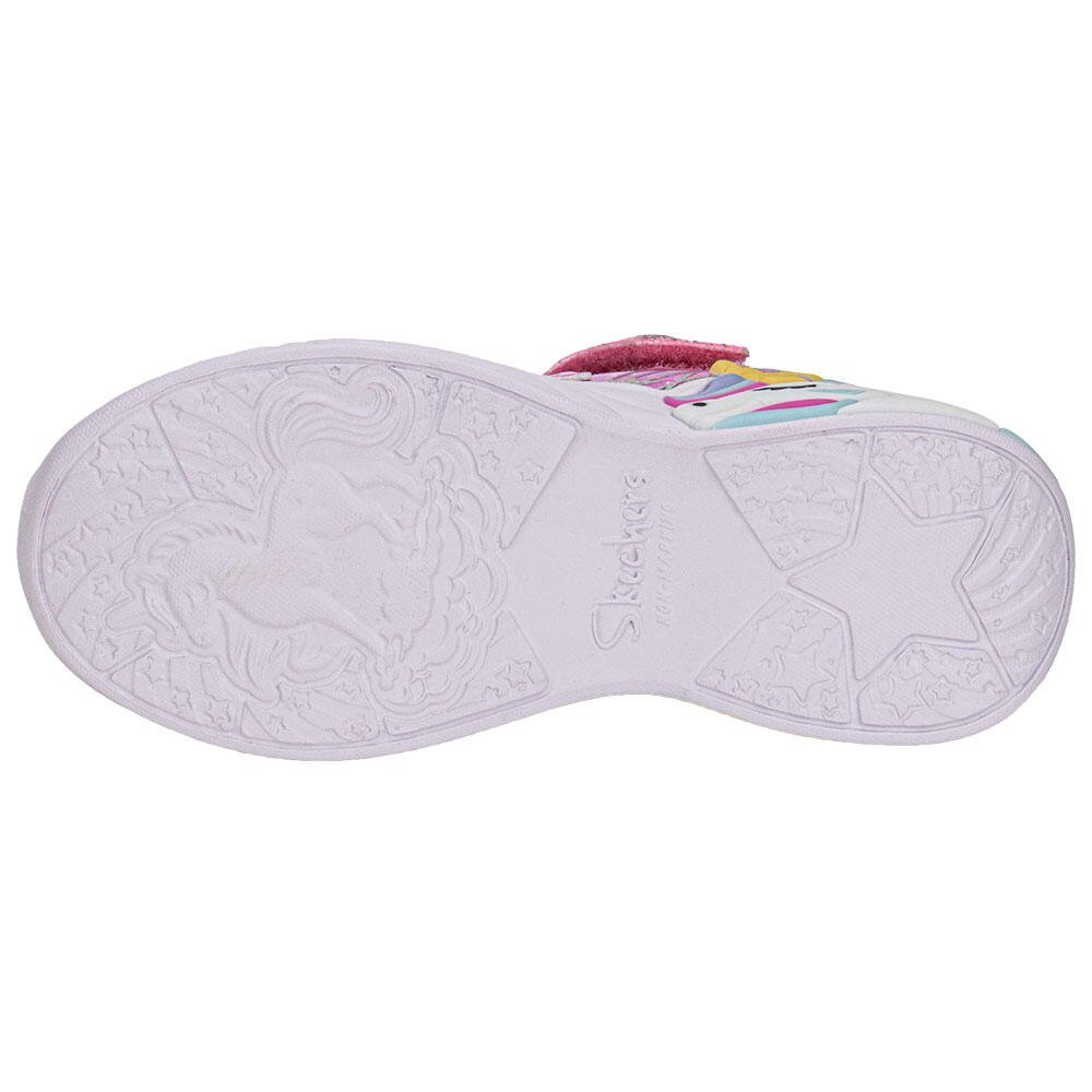 Tênis Infantil Unicorn Dreams - Skechers 302299L Rosa/Azul 4