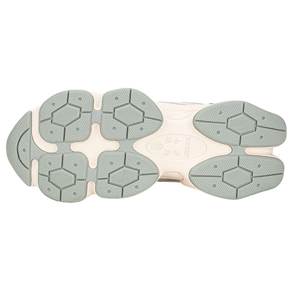 TÊNIS FEMININO CHUNKY RAMARIM 2590132 Cinza/Verde 4