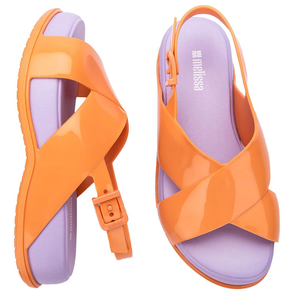 MELISSA MARE PLATFORM 36047 Laranja/Lilás 3