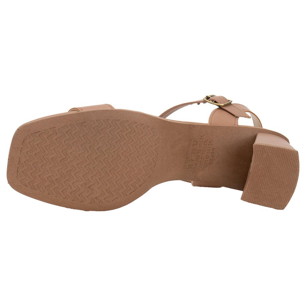 SANDÁLIA FEMININA SALTO GROSSO MISSISSIPI MF231 Salmão 4