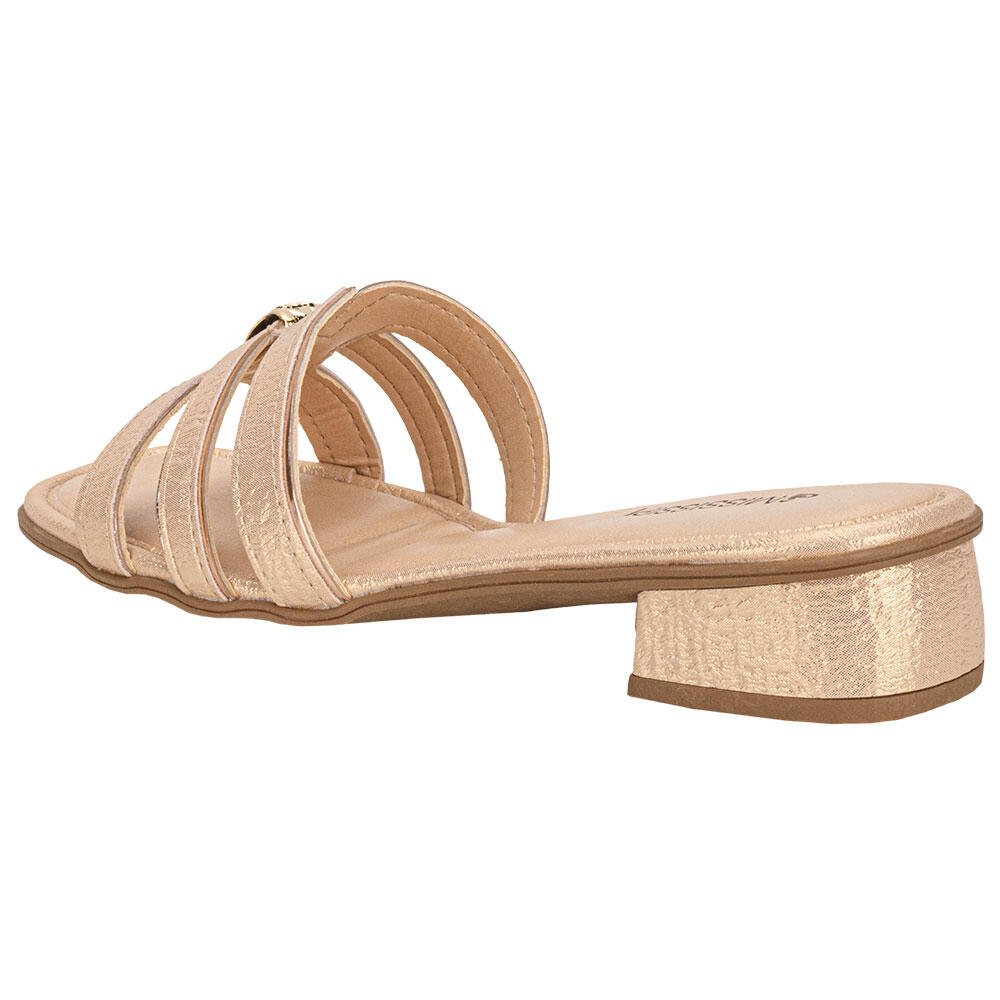 TAMANCO FEMININO SALTO GROSSO MISSISSIPI MF891 Dourado 3