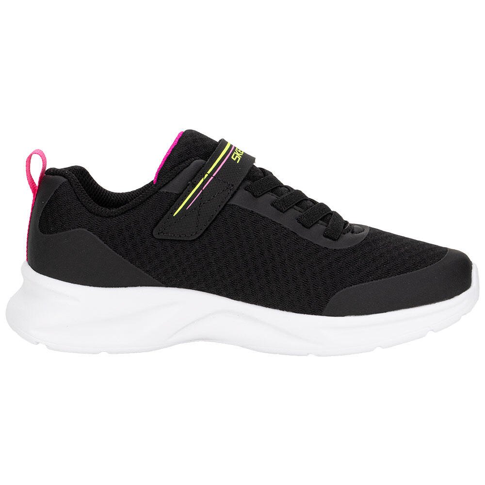TÊNIS INFANTIL DYNAMATIC NONSTOP SPEED SKECHERS 303577L Preto/Rosa 5