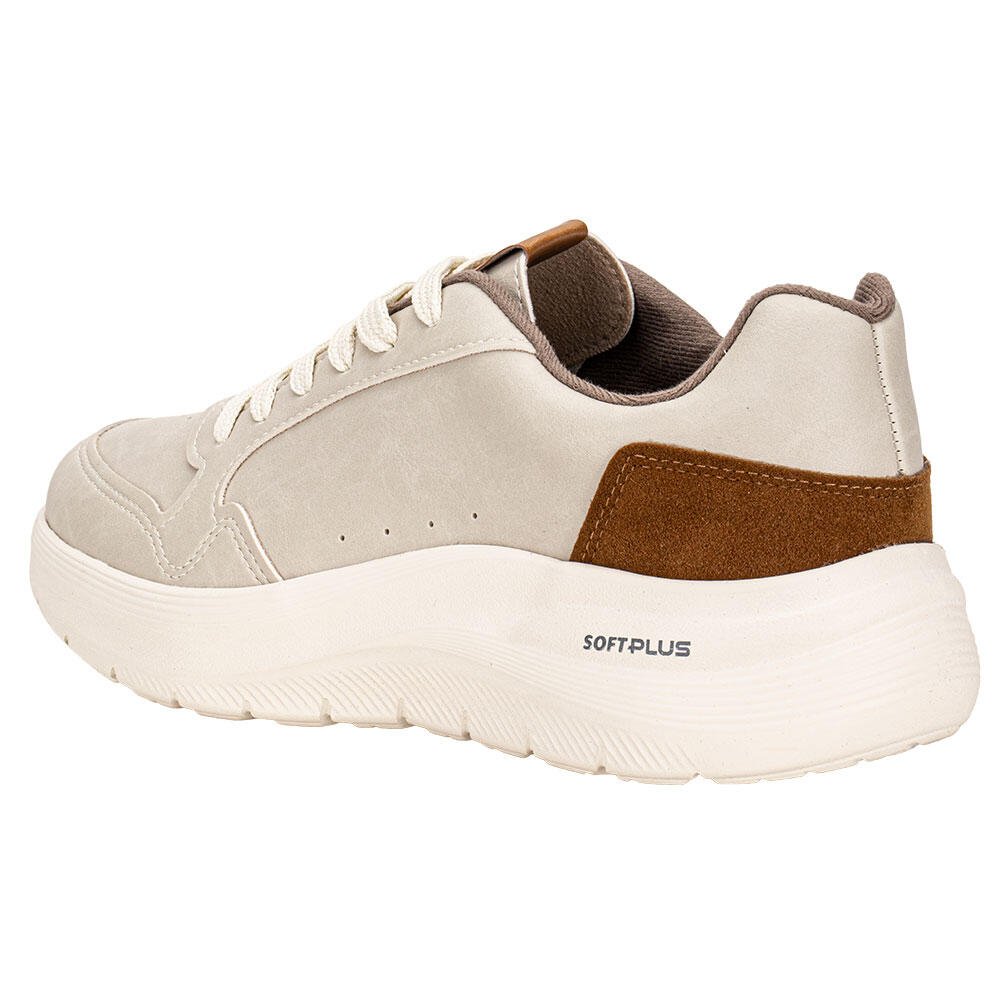 TÊNIS MASCULINO ACTVITTA 60000102 Marfim 3