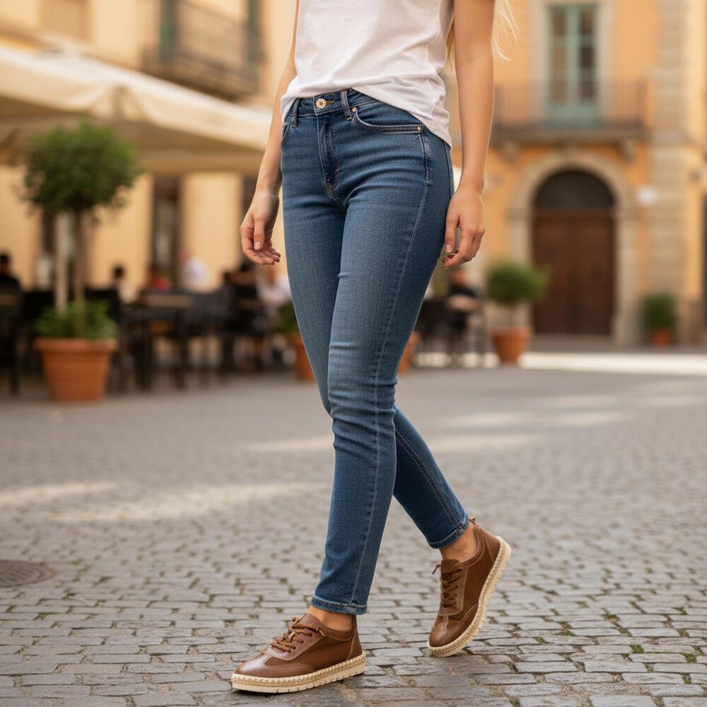 TÊNIS FEMININO CASUAL MODARE 7390312 Marrom 2
