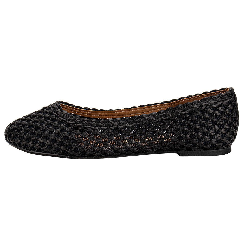 SAPATILHA FEMININA FLAT VIZZANO 1443106 Preto 2