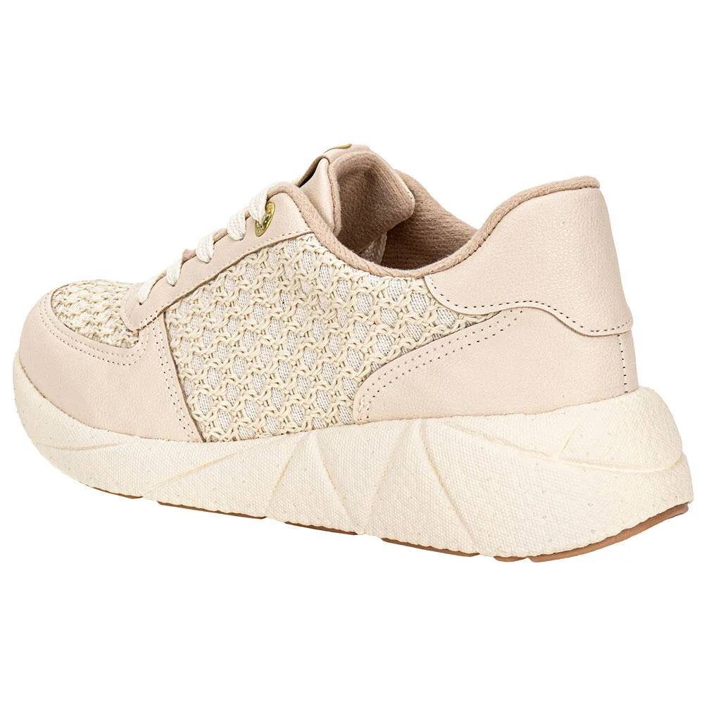 TÊNIS FEMININO CASUAL MODARE 7395210 Bege 3