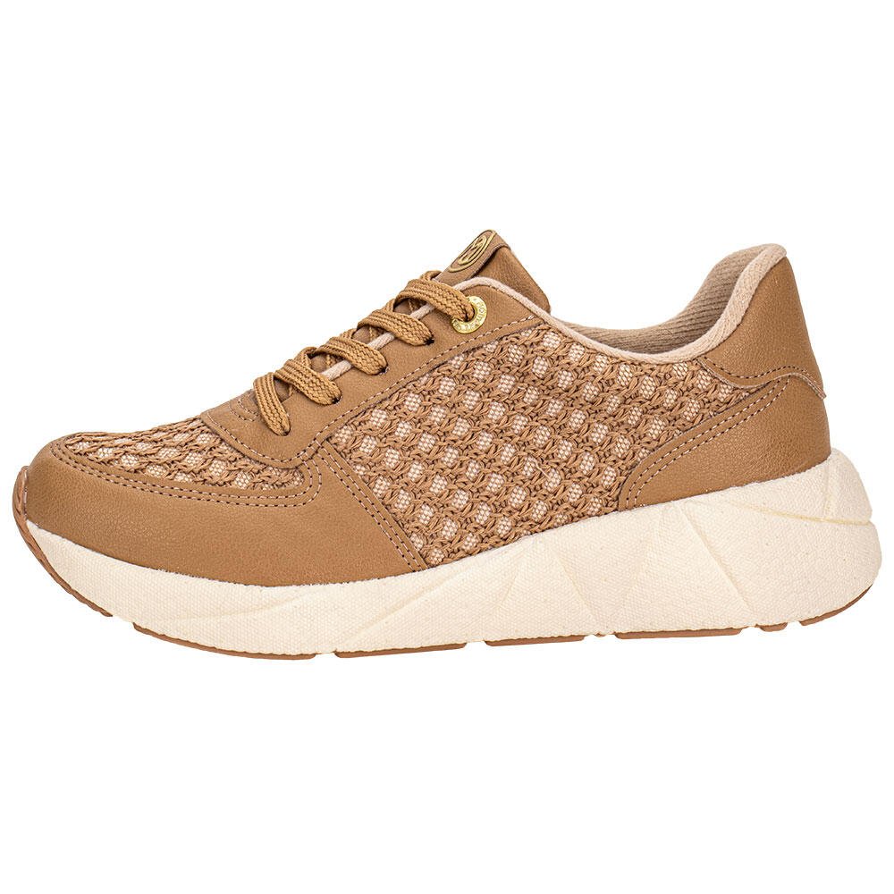 TÊNIS FEMININO CASUAL MODARE 7395210 Camel 2