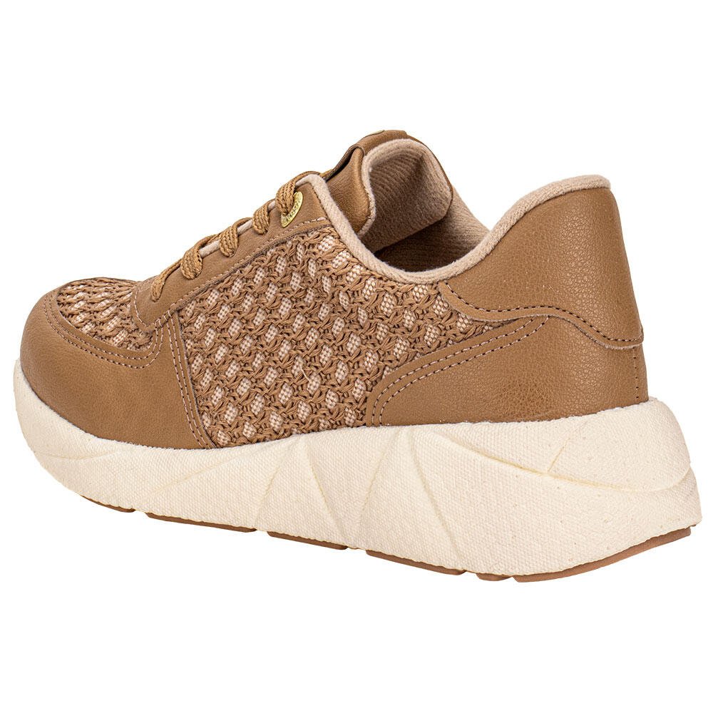 TÊNIS FEMININO CASUAL MODARE 7395210 Camel 3