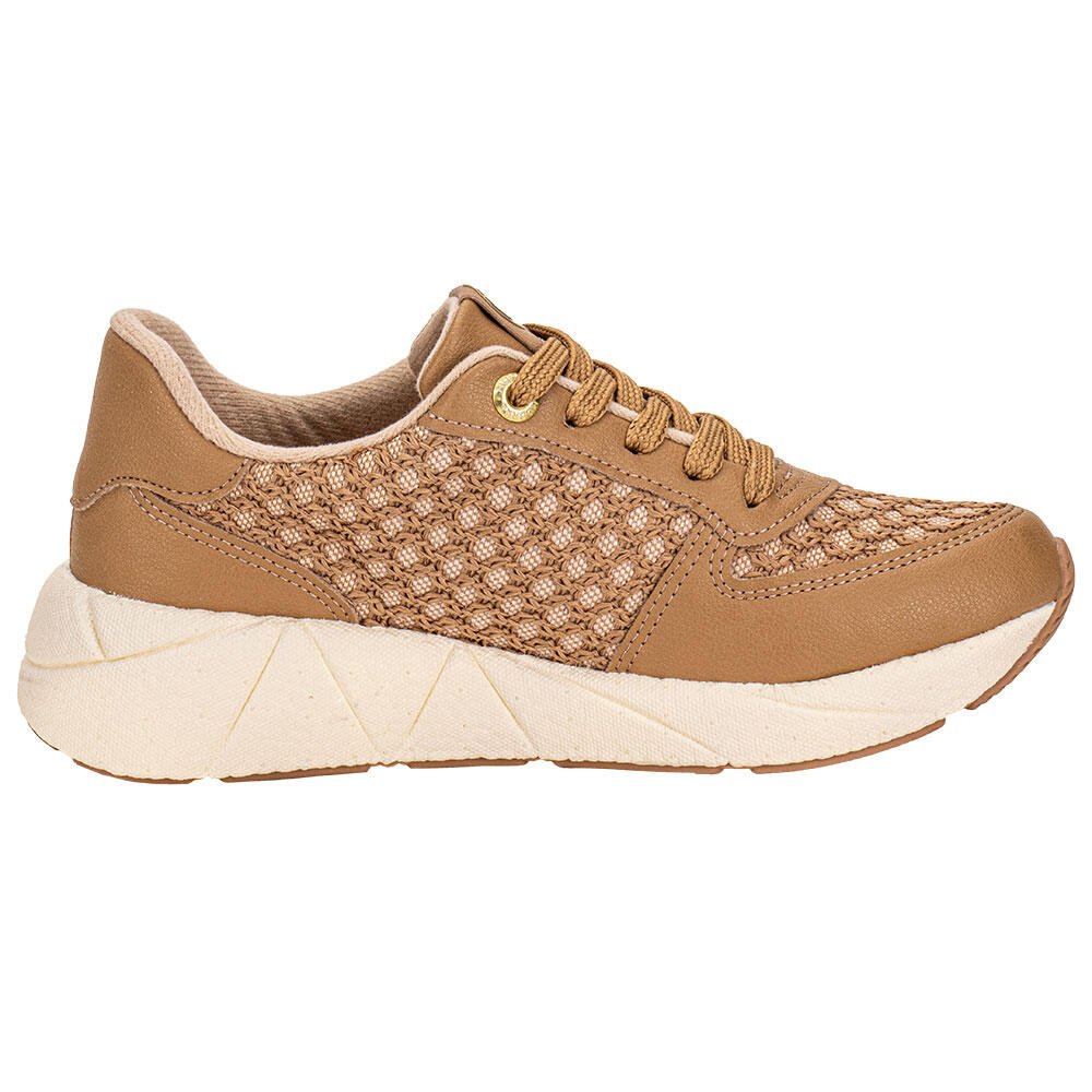 TÊNIS FEMININO CASUAL MODARE 7395210 Camel 5