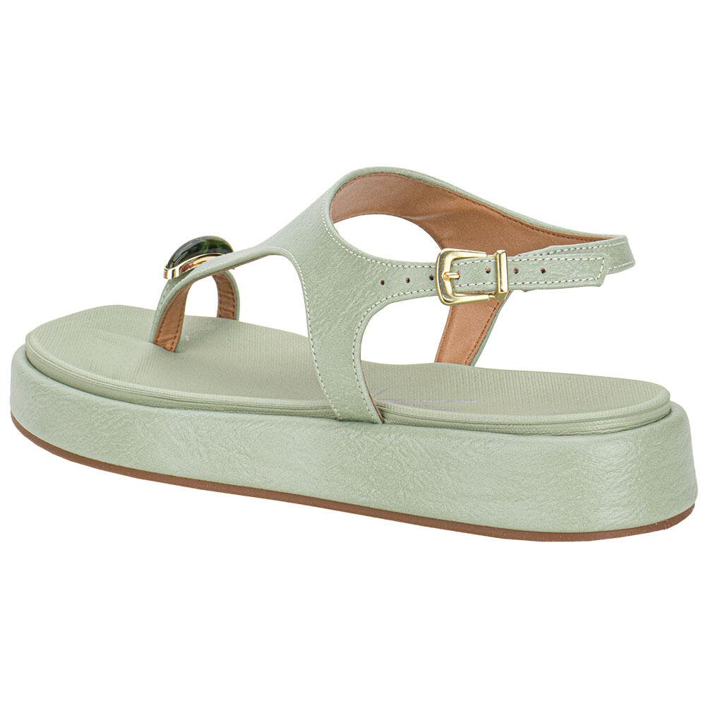 SANDÁLIA FEMININA FLAT VIZZANO 6506127 Verde 3