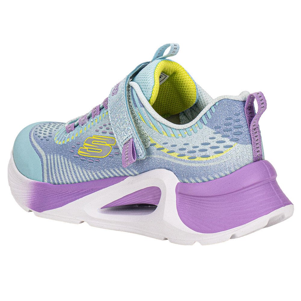 TÊNIS INFANTIL TIDE TECH SKECHERS 303896 Verde/Lilás 3