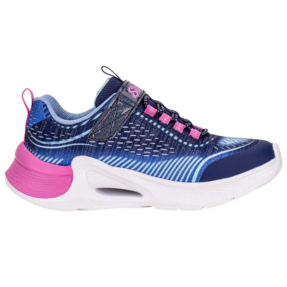 TÊNIS INFANTIL TIDE TECH SKECHERS 303896 Azul/Rosa 5