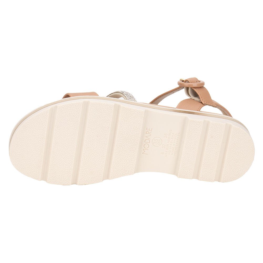 SANDÁLIA FEMININA FLAT MODARE 7132144 Salmão 4