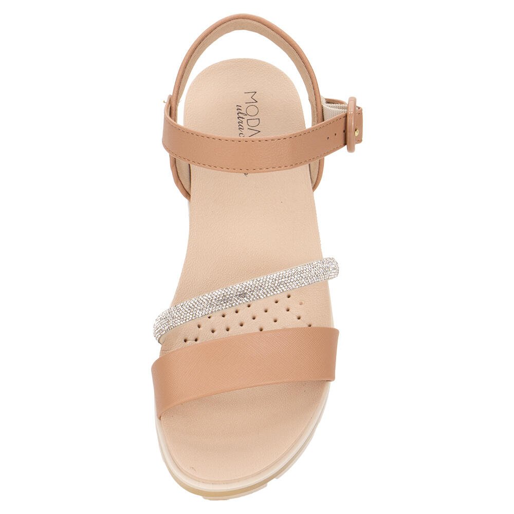 SANDÁLIA FEMININA FLAT MODARE 7132144 Salmão 5