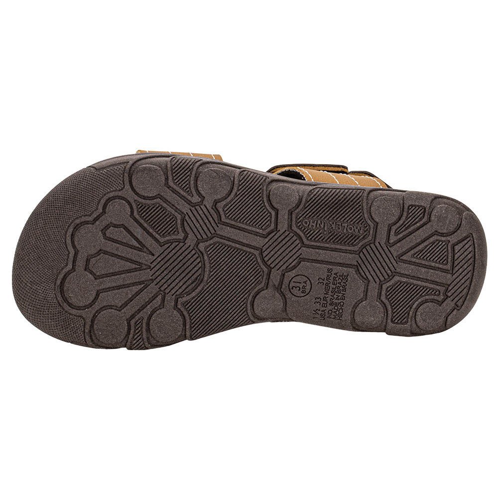 PAPETE INFANTIL MOLEKINHO 2400155 Café/Bege 4