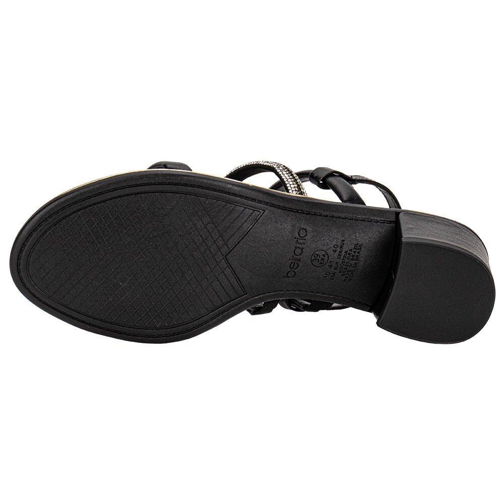 SANDÁLIA FEMININA SALTO GROSSO BEIRA RIO 8379237 Preto 4