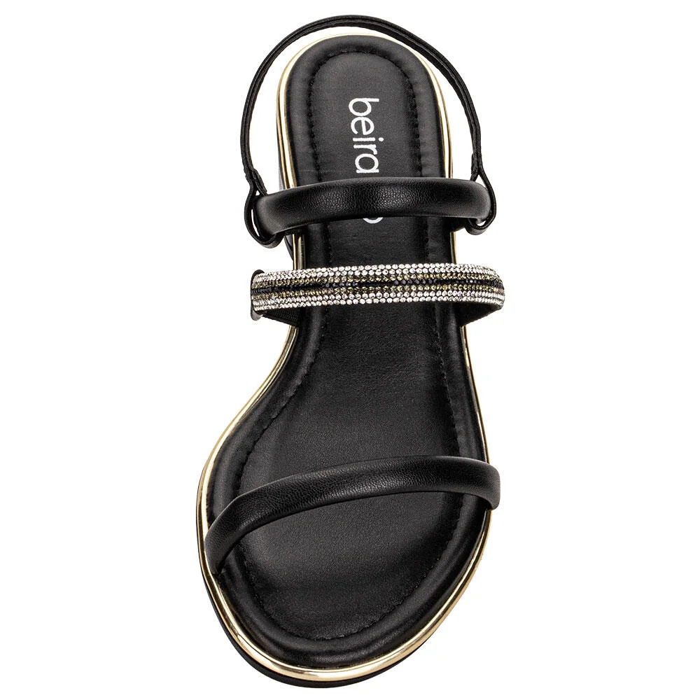 SANDÁLIA FEMININA SALTO GROSSO BEIRA RIO 8379237 Preto 5