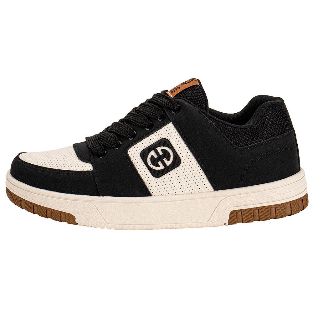 TÊNIS MASCULINO FURIOUS 3 OLLIE 0401 Preto/Bege 2