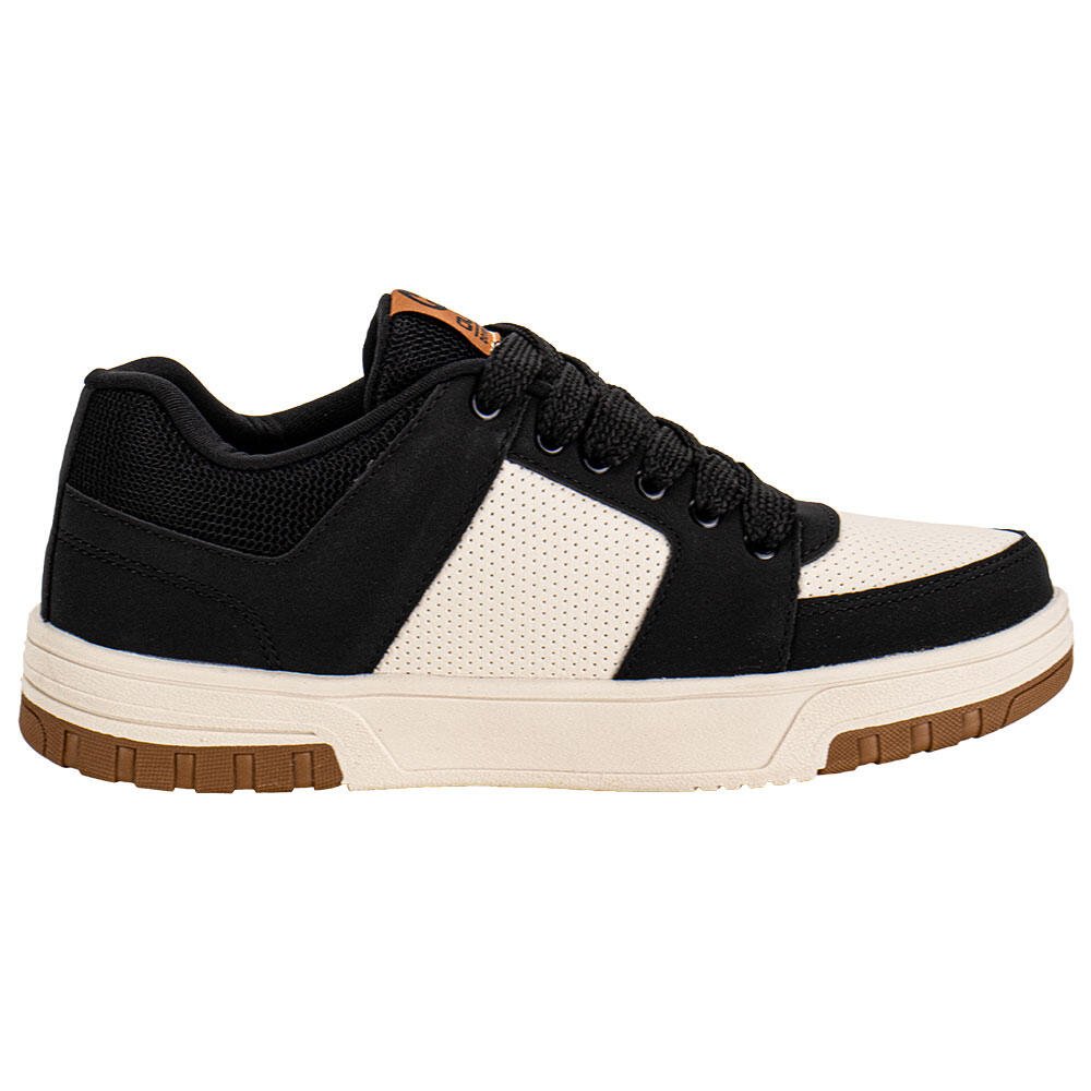 TÊNIS MASCULINO FURIOUS 3 OLLIE 0401 Preto/Bege 5