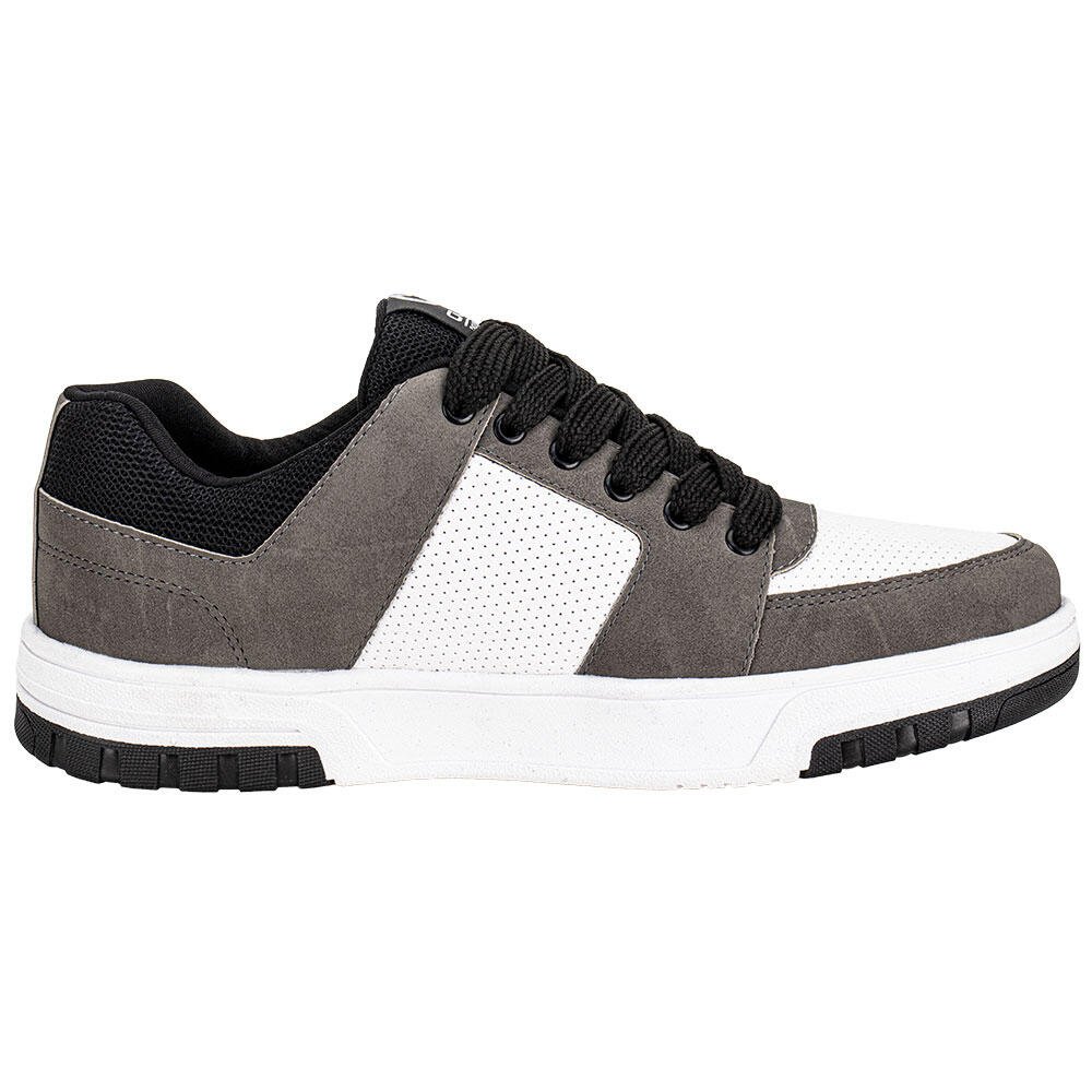 TÊNIS MASCULINO FURIOUS 3 OLLIE 0401 Branco/Cinza 5