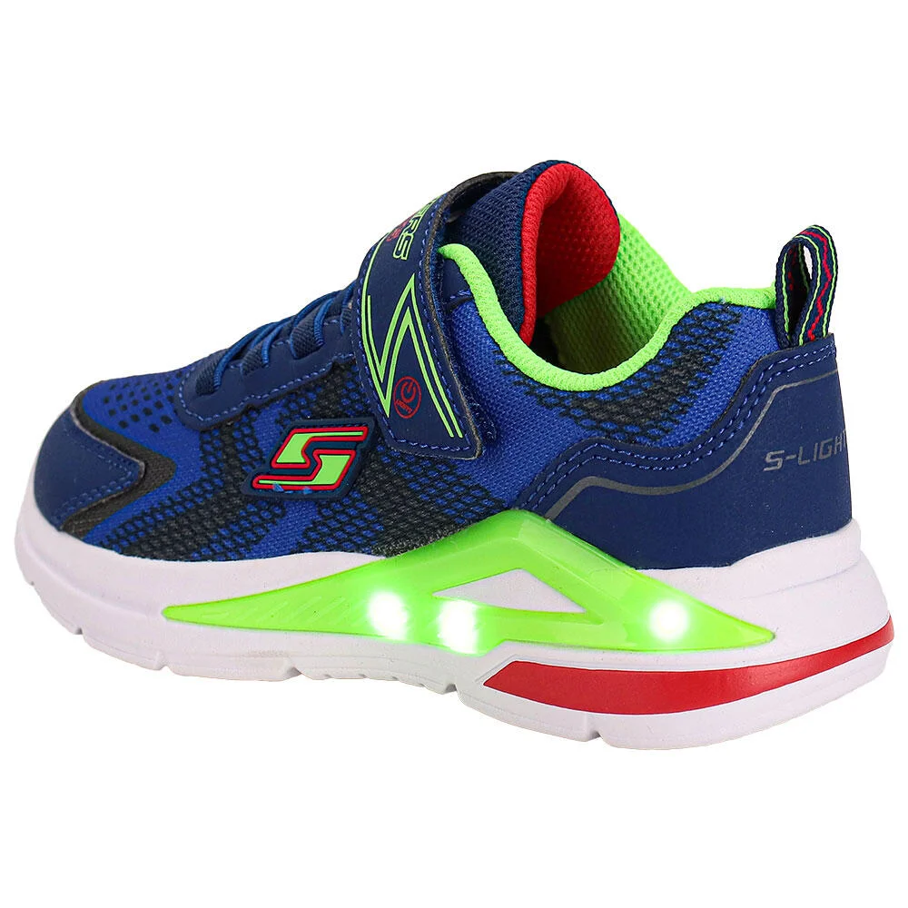 TÊNIS INFANTIL LIGHTS: TRI-NAMICS 2.0 SKECHERS 401660 Azul/Verde 3