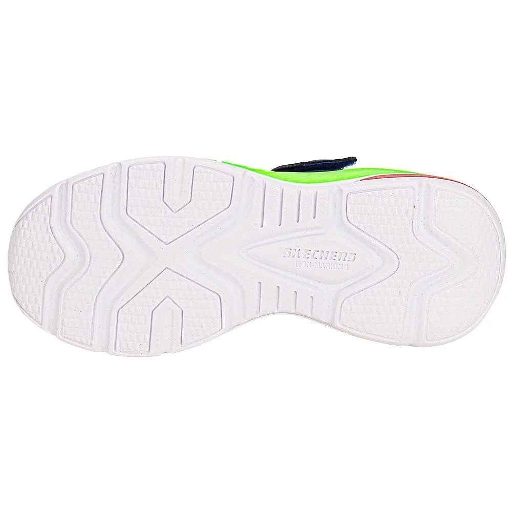 TÊNIS INFANTIL LIGHTS: TRI-NAMICS 2.0 SKECHERS 401660 Azul/Verde 4
