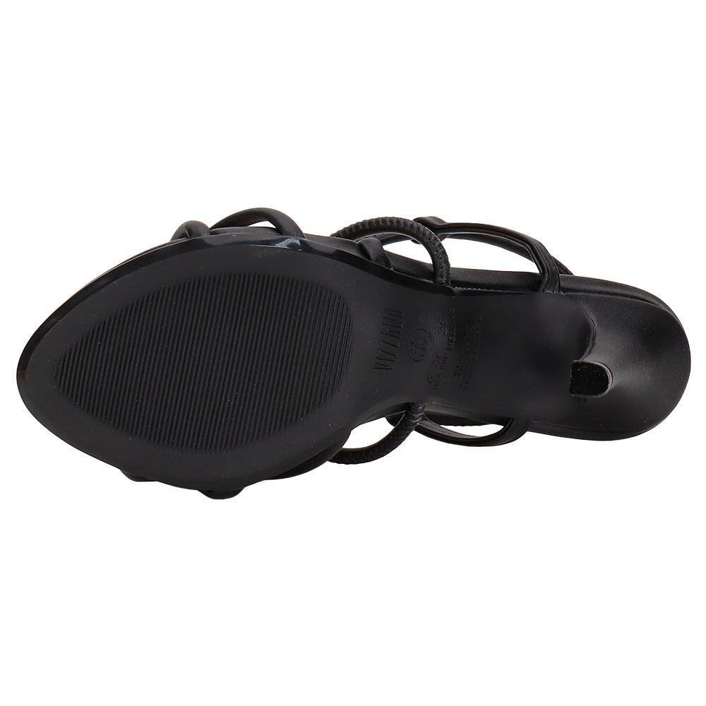 SANDÁLIA FEMININA SALTO FINO VIZZANO 62491014 Preto 4
