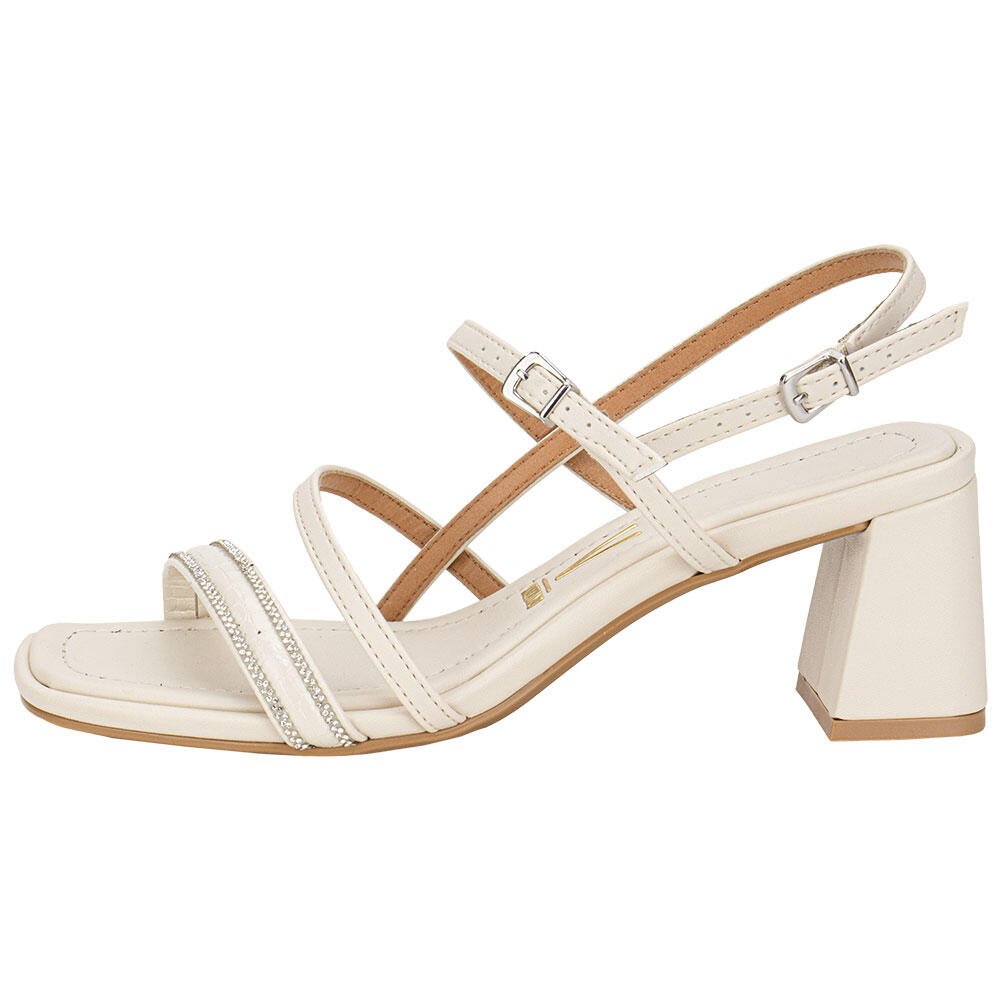 SANDÁLIA FEMININA SALTO GROSSO VIZZANO 6530108 Branco 2