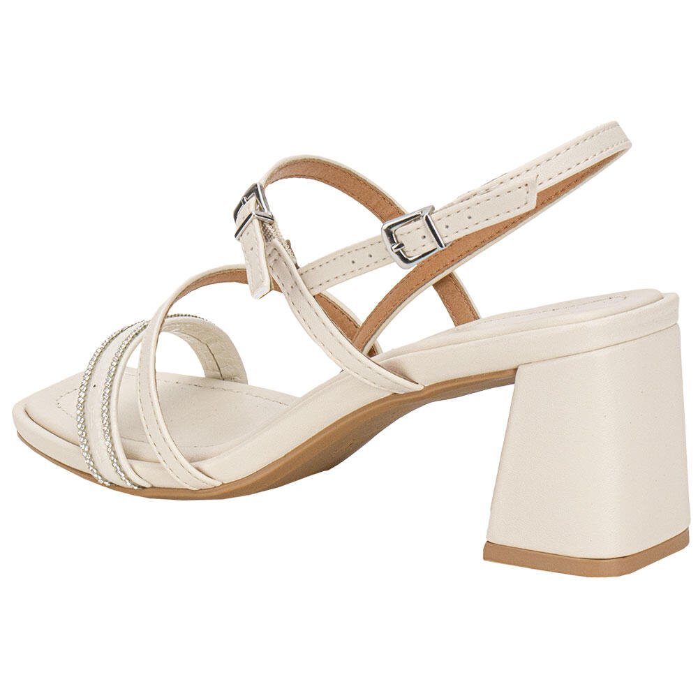 SANDÁLIA FEMININA SALTO GROSSO VIZZANO 6530108 Branco 3