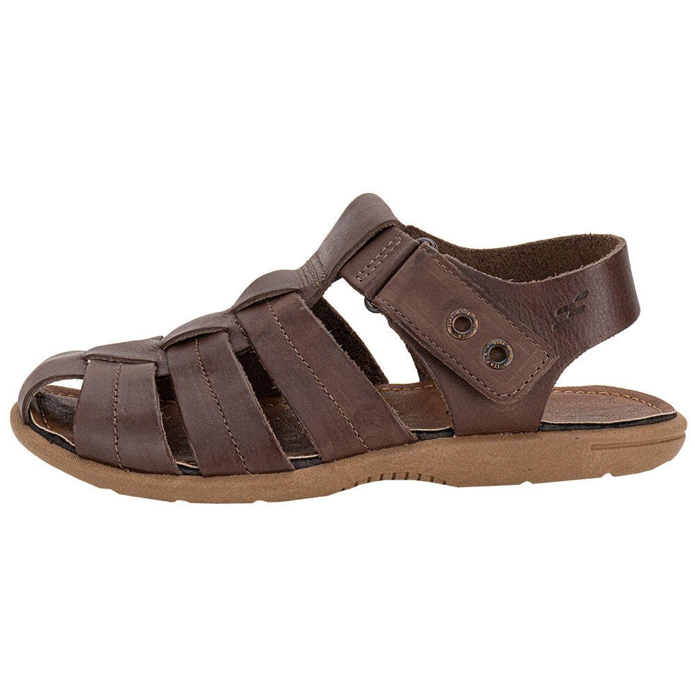 SANDÁLIA MASCULINA ITAPUÃ 8454 Café 2