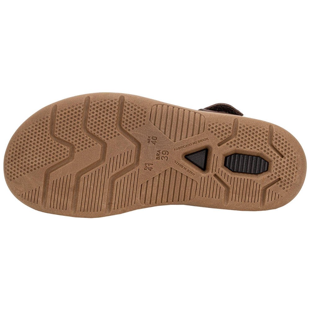 SANDÁLIA MASCULINA ITAPUÃ 8454 Café 4