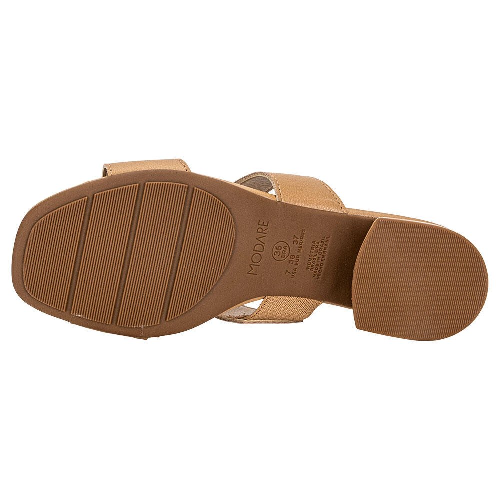 TAMANCO FEMININO SALTO GROSSO MODARE 7211104 Bege 4