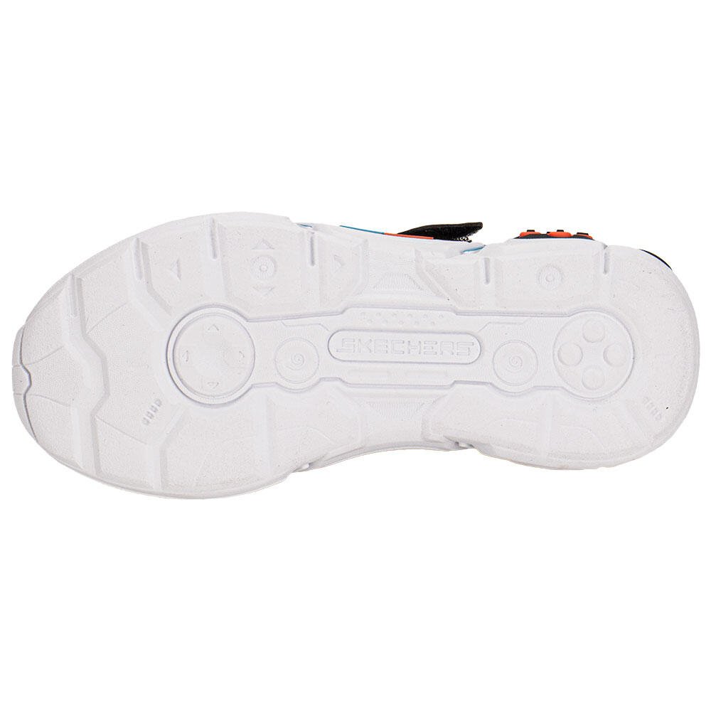 TÊNIS INFANTIL GAME KICKS: GAMETRONIX 2.0 SKECHERS 402270L Preto/Azul 4