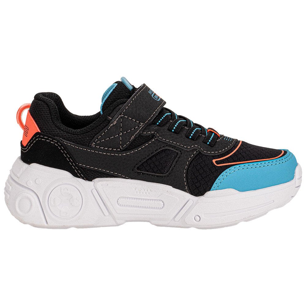 TÊNIS INFANTIL GAME KICKS: GAMETRONIX 2.0 SKECHERS 402270L Preto/Azul 5