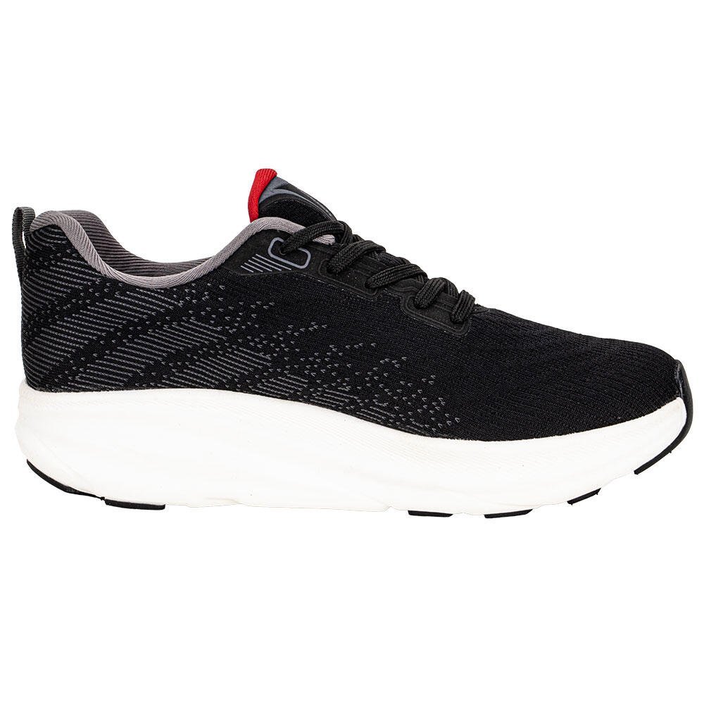 TÊNIS MASCULINO VELOCIT KOLOSH H3521 Preto/Vermelho 4