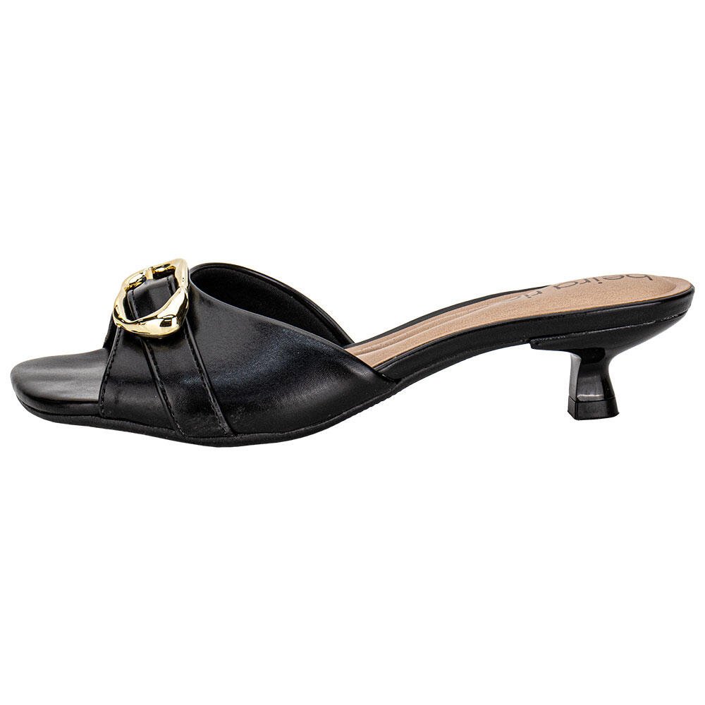 TAMANCO FEMININO SALTO FINO BEIRA RIO 8563103 Preto 2